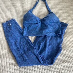 Electric blue bombshell sportswear SET size M